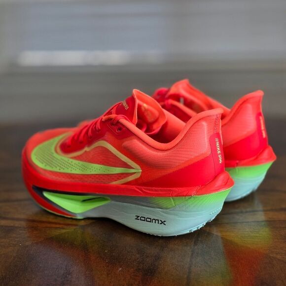 Nike Zoom Fly 6 Bright Crimson Lime Blast Running Shoes LE FN8455-601 Women’s 7 - Picture 7 of 16